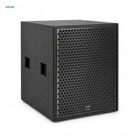 Subwoofer passif professionnel de 15 pouces HG-GS2F04-CWB 300W 8 Ohm AES pour concerts en direct, églises, stades, scènes, sonorisation