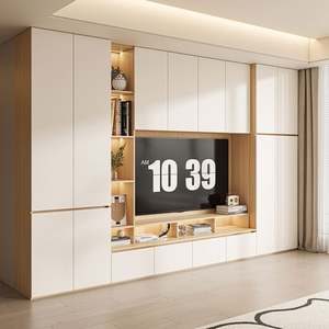 Meubles TV Meubles muraux pour salon Centre de divertissement moderne de luxe Solution de support - Product Image 3