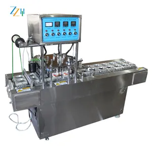 Professional supplier jelly cup filling sealing machine /semi automatic cup sealing machine /plastic cup sealing machine