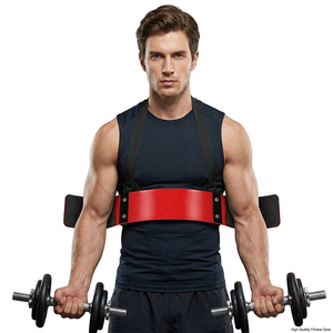 Appareil de musculation robuste en aluminium pour hommes et femmes, confortable et antidérapant, pour l'entraînement des biceps et des triceps, équipement de fitness pour la salle de sport - Product Image 1