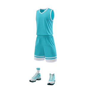 Op maat gemaakte ademende basketbaluniformen voor volwassenen, trainingshirts met korte mouwen - Product Image 1