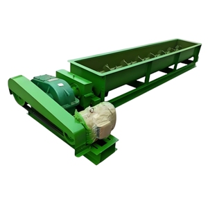 Horizontal Double Shaft Mixer Machine for Organic Fertilizer Production Equipment - Product Image 4