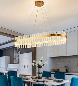 Moderno lampadario di cristallo in metallo dorato LED luce camera da letto <span class=keywords><strong>lampada</strong></span> <span class=keywords><strong>a</strong></span> <span class=keywords><strong>sospensione</strong></span> <span class=keywords><strong>a</strong></span> soffitto sala da pranzo <span class=keywords><strong>cucina</strong></span> apparecchi di illuminazione <span class=keywords><strong>a</strong></span> <span class=keywords><strong>sospensione</strong></span> - Product Image 4