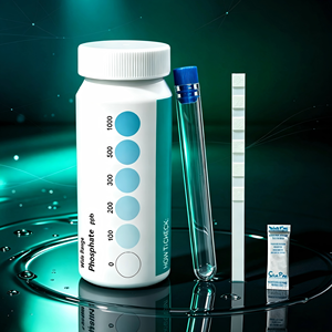 50 bandelettes de test de <span class=keywords><strong>phosphate</strong></span> 0-1000 ppb, kit de test rapide et précis de la qualité de l'eau pour aquarium, bassin et eau potable - Product Image 4