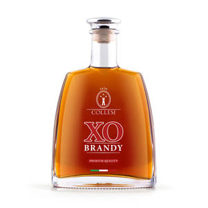 Carafe en verre soufflé à la main Collesi Xo Brandy 701-800 ml, qualité supérieure, design classique - Product Image 1