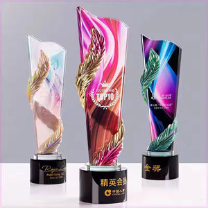 ถ้วยรางวัลคริสตัลเรซินชนิดดาวนิ้วหัวแม่มือทำจากเรซินอีไซน์ตามสั่งระดับไฮเอนด์ - Product Image 4