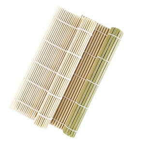 Tapete de Bambú Verde para <span class=keywords><strong>Sushi</strong></span> de 30*30cm, Ecológico, para Enrollar Alimentos, para Mesas de Cocina y Comedor, Venta Caliente - Product Image 3