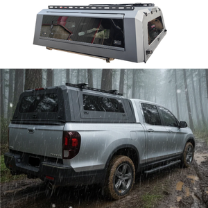 Cubierta de Aluminio y Acero <span class=keywords><strong>para</strong></span> Camioneta, con Ventanas Corredizas, <span class=keywords><strong>para</strong></span> Ford F150, Toyota Tacoma, <span class=keywords><strong>Chevrolet</strong></span> <span class=keywords><strong>Silverado</strong></span> 2500 - Product Image 1