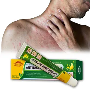 Crema antibacteriana de alta calidad para aliviar la picazón en la piel Eczema Psoriasis ungüento