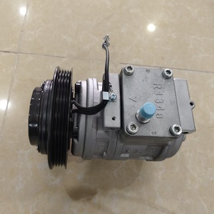 Compresor de Aire Acondicionado para <span class=keywords><strong>Toyota</strong></span> <span class=keywords><strong>Corolla</strong></span> <span class=keywords><strong>LE</strong></span>, Compatible con los Modelos <span class=keywords><strong>1998</strong></span>, 1999, 2000, 2001, 2002, Motor 1.8L, 4 Cilindros, 1ZZFE - Product Image 1