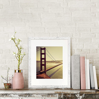 Cadre photo en bois massif A4 en chêne, écologique et tendance, avec impression numérique multicolore, pour mur ou table, vente en gros