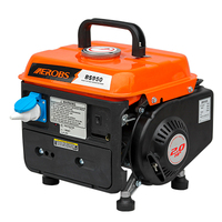 Générateur d'essence portable BS950 650W/750W, mini, 4 temps, démarrage manuel, petit moteur 50Hz