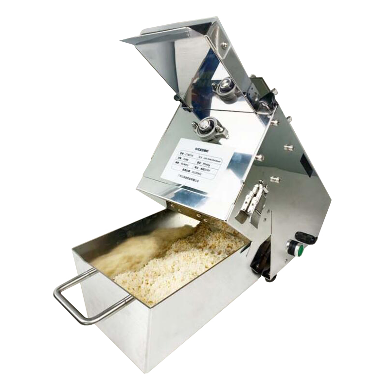 Table Type Breadcrumbs Cutting Machine 6mm 9mm 12mm Breadcrumbs Maker Machine Fried Pork Chop Bread Crumbs Grinder Machine