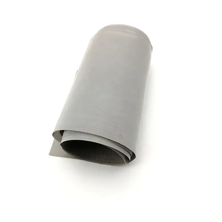 Food Grade Stainless Steel Square Woven Filter Net 110 120 200 220 Micron SS 304 904l Metal Mesh