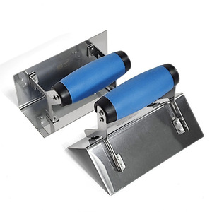 Stainless Steel Plaster Trowels Ergonomic Handle Industrial Grade For Tile Grout Sealing And Corner Finishing - Product Image 3