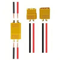 Kit de connecteurs XT60 XT30 XT90, 5 paires mâle-femelle avec tube thermorétractable pour drone RC, batterie Lipo FPV, avion, modèle de voiture