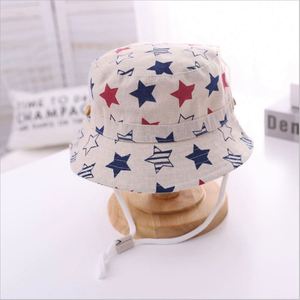 Sombreros de Pescador de Algodón para Niños y Niñas, Diseño de Dibujos Animados, para Deportes al Aire Libre, con Cordón, Verano 2025 - Product Image 5