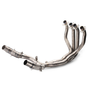 Tuyau d'échappement Z1000 en alliage de titane de taille de stock 2010 ~ 2021 <span class=keywords><strong>Z1000SX</strong></span> tuyau d'échappement 2010 ~ <span class=keywords><strong>2019</strong></span> Z1000 double échappement pour Kawasaki - Product Image 1