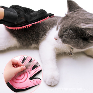 ถุงมือสำหรับสัตว์เลี้ยง ถุงมือซิลิโคนกำจัดขนสำหรับดูแลขนแมว - Product Image 1