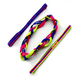 Nhà Máy Bán Buôn Tùy Chỉnh Nylon Mồ Hôi Headband Đàn Hồi Thể Thao Với <span class=keywords><strong>Jacquard</strong></span> In Oeko-Tex Chứng Nhận <span class=keywords><strong>Logo</strong></span> Mềm Polyester - Product Image 5