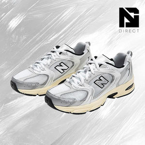 New Balance 530 'white Metallic Silver' Dropshipping Chaussures de course décontractées pour hommes, baskets respirantes - Product Image 3