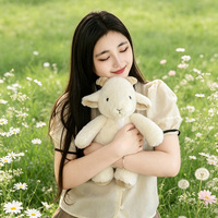 Jouets en peluche de chèvre de la ferme super doux de 30 cm