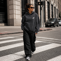 Sweat à capuche personnalisé avec broderie de logo, effet délavé, pour hommes et femmes, coupe oversize, en molleton de coton épais, style streetwear, OEM, faible MOQ, qualité supérieure