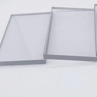Panneaux en polycarbonate anti-reflet, protection UV, résistance aux rayonnements, tailles/couleurs personnalisées, finition mate, simple/double face