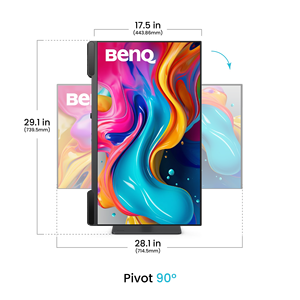 Nouveau moniteur PV3200U 4K IPS LED 3840x2160 Affichage 60Hz 95% P3 HDR400 Moniteur de montage vidéo professionnel pour PC - Product Image 2