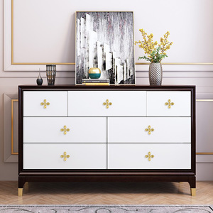 New Chinese Style <b>Brass</b> Cabinet Handle Geometric Minimalist Design Antioxidant Home Office Furniture <b>Knob</b> - Product Image 4