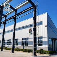 Entrepôt en structure métallique certifié CWB/CE, bâtiment de stockage logistique préfabriqué, fabricant avec 50 ans d'expérience