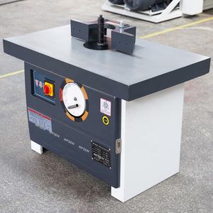 เครื่องกัดไม้แบบสองแกนพร้อมใบมีดตัดแนวนอนขนาด 12.7 มม. และตัวป้อนใบมีด - Product Image 3