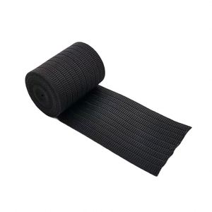 Sangle élastique en tissu de qualité supérieure, polyester + polyamide + élasthanne, couleur noire - Product Image 2