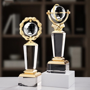 Hypercrafts K9 pha lê giải thưởng chủ trang trí bóng giải thưởng hoạt động hợp tác nhóm và giành chiến thắng-thắng khắc trái đất quà lưu niệm - Product Image 6