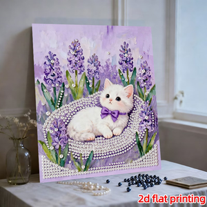 Kit de Pintura de Perlas Autoadhesivas DIY 40x50cm, Arte Hecho a Mano para Niños, Estilo Simple, Decoración de Pared para el Hogar, Suministros de Arte para Múltiples Ocasiones - Product Image 5