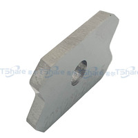 Pisau Pengikis TCT 20x12x2 R1.5/2/3 Alat Pengikis Suku Cadang Pertukangan Kayu untuk Mesin Edgebanding Otomatis