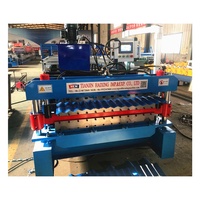 Machine industrielle de profilage à froid pour la fabrication de tôles de couverture trapézoïdales