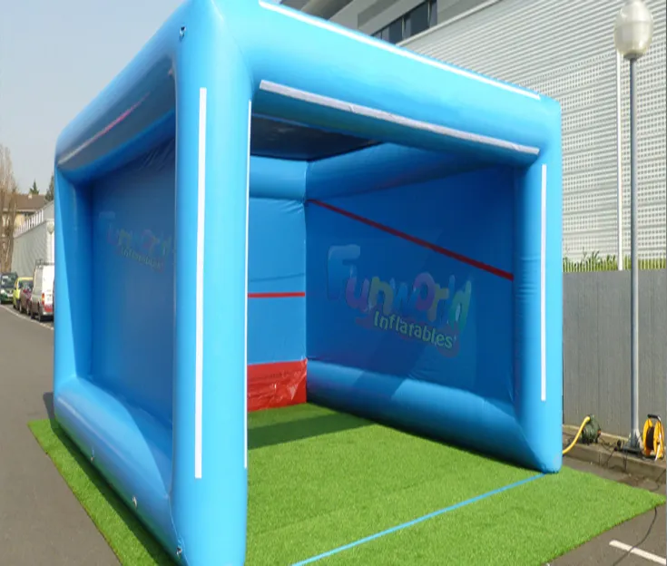 Ngoài Trời Thổi Lên Thiết Bị Thể Thao Lĩnh Vực Mục Tiêu Bài Viết Ném Mục Tiêu Inflatable Squash Court