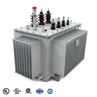 Équipement de puissance immergé dans l'huile à 3 phases avec noyau en alliage amorphe bobiné en aluminium, à pertes ultra-faibles, 750 kVA 1000 kVA, type MT HT