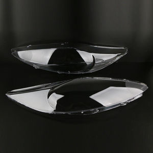 Cubiertas de faros delanteros para Ford Fiesta 2009-2012, molduras de plástico para iluminación frontal, izquierda y derecha - Product Image 2