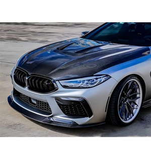 Cubierta de Motor de Fibra de Carbono para BMW Serie 8 M8, Modificación y Mejora de Automóviles 2019-2025 - Product Image 4