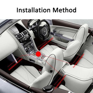 Tira de luces LED RGB de 9 LEDs con control remoto por voz, iluminación ambiental Dinámica decorativa para Interior de coche - Product Image 6