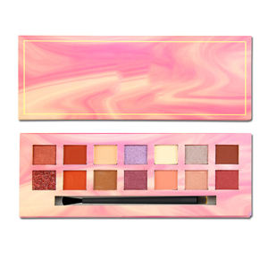 कोई लोगो 14 रंग मेकअप निविड़ अंधकार त्वचा पेस्ट समय तक चलने आँख छाया पकवान - Product Image 1