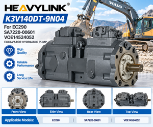 Ensemble de pompe hydraulique pour excavatrice K3V140DT-9N04, pompe principale pour EC290 SA7220-00601 VOE14524052 Volvo - Product Image 2