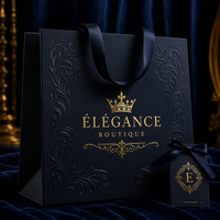 Sacs en papier personnalisés de qualité supérieure pour cadeaux d'entreprise, salons professionnels et événements, matériau réutilisable, service OEM, livraison à temps