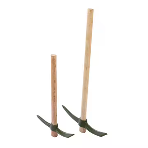Biểu Tượng Tùy Chỉnh Màu Đen Vườn Pickaxe Với Thép Sợi Thủy Tinh Gỗ Xử Lý Nông Nghiệp Sơn Kết Thúc - Product Image 3