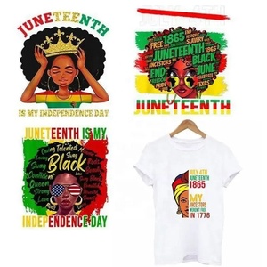 50+ New Black History Juneteenth 1865 Afro Custom Plastisol Screen <strong>Print</strong> Heat Transfer <strong>Iron</strong> <strong>on</strong> Printing Sticker for T-shirt - Product Image 6
