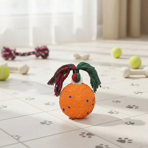 Palla Giocattolo Interattiva per Cani con Ricarica USB Ecologica, Simpatica per l'Esercizio Quotidiano con Effetti Sonori e Luminosi - Product Image 2