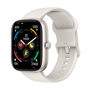Smartwatch in Alluminio con Schermo TFT da 1,83'', Cinturino in Silicone, Ricarica Magnetica, Monitoraggio Chiamate e Sonno, Multilingue, Orologio Fitness Intelligente - Product Image 1