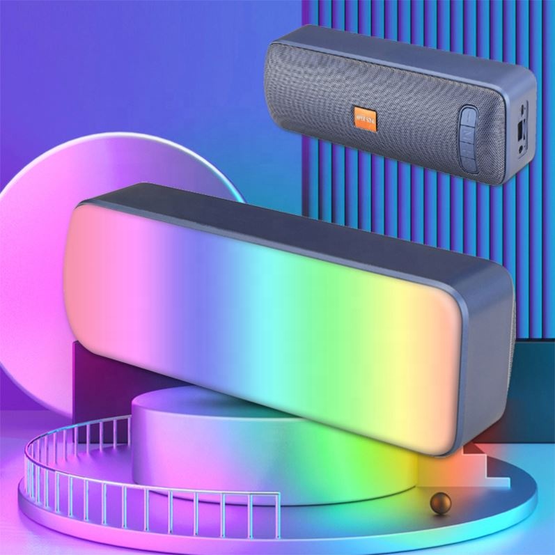 Заводская стереосистема 10 Вт 12 Вт Портативный 20 Вт Светодиодный динамик Bluetooth с логотипом на заказ